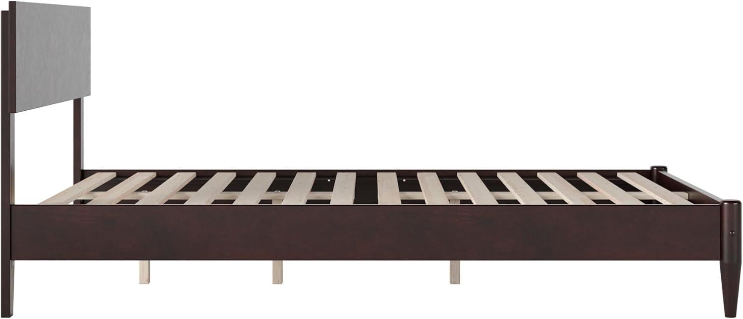 AFI Aria Full Modern Solid Wood Low Profile Platform Bed, Espresso