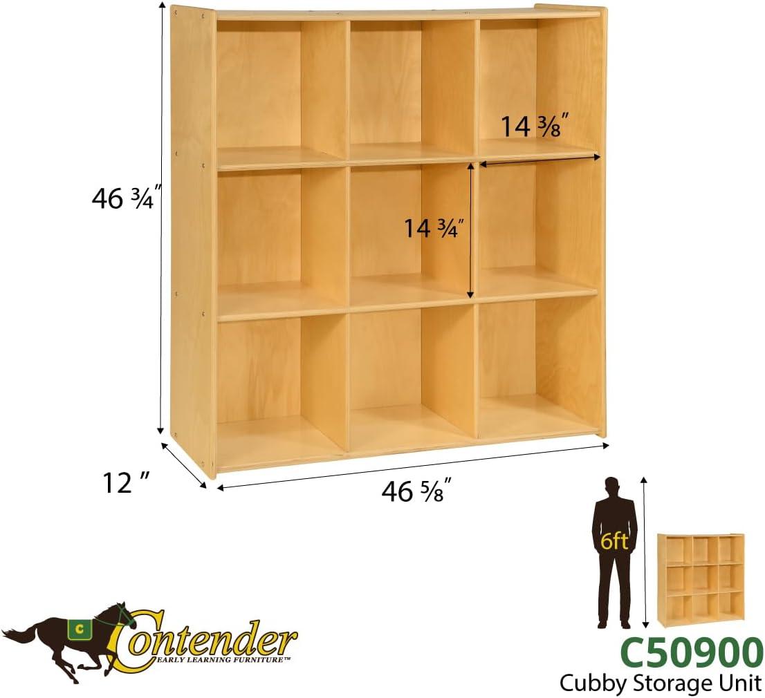 Contender Big Cubby Storage with 9 Cubbies - RTA