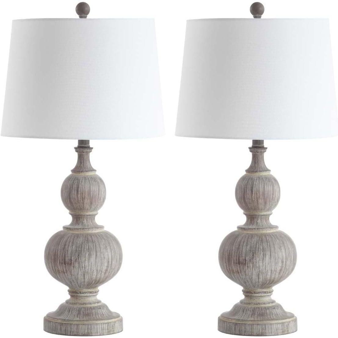 Ephraim Table Lamp (Set of 2) - Grey - Safavieh.