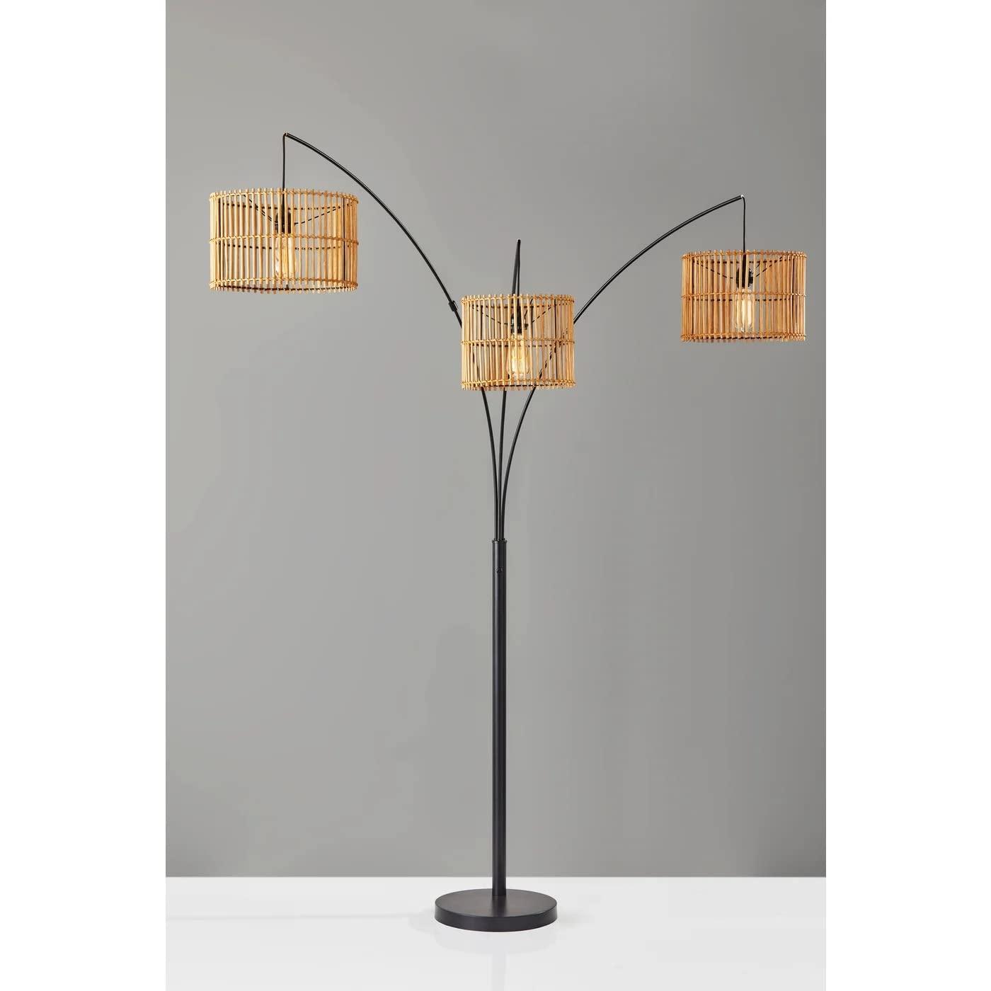 Elsbeth Metal Arc Sectional Floor Lamp (82")