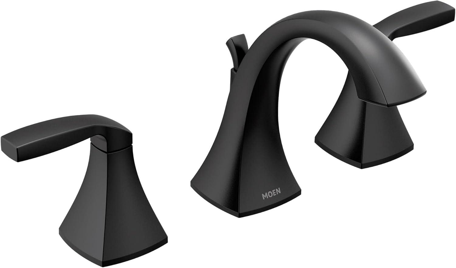 Moen Voss Two Handle 8 in. Widespread Bathroom Faucet Trim Kit, Valve Required