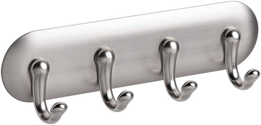 Inter-Design 54470 York Self Adhesive Small Key Rack