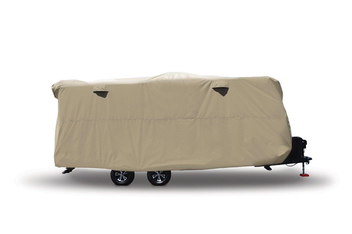ADCO by Covercraft 74843 Storage Lot Cover for Travel Trailer RV, Fits 24'1" - 26', Tan