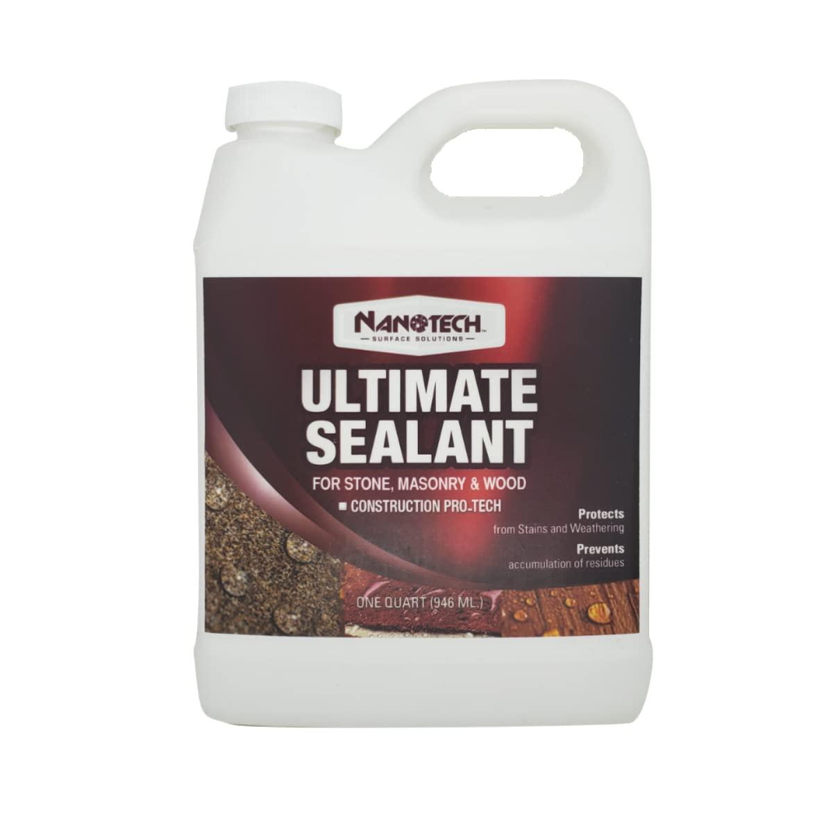Nanotech Ultimate Sealer 1 Quart Natural for use on stone, concrete, pavers, un glazed tile, clay tiles, wood