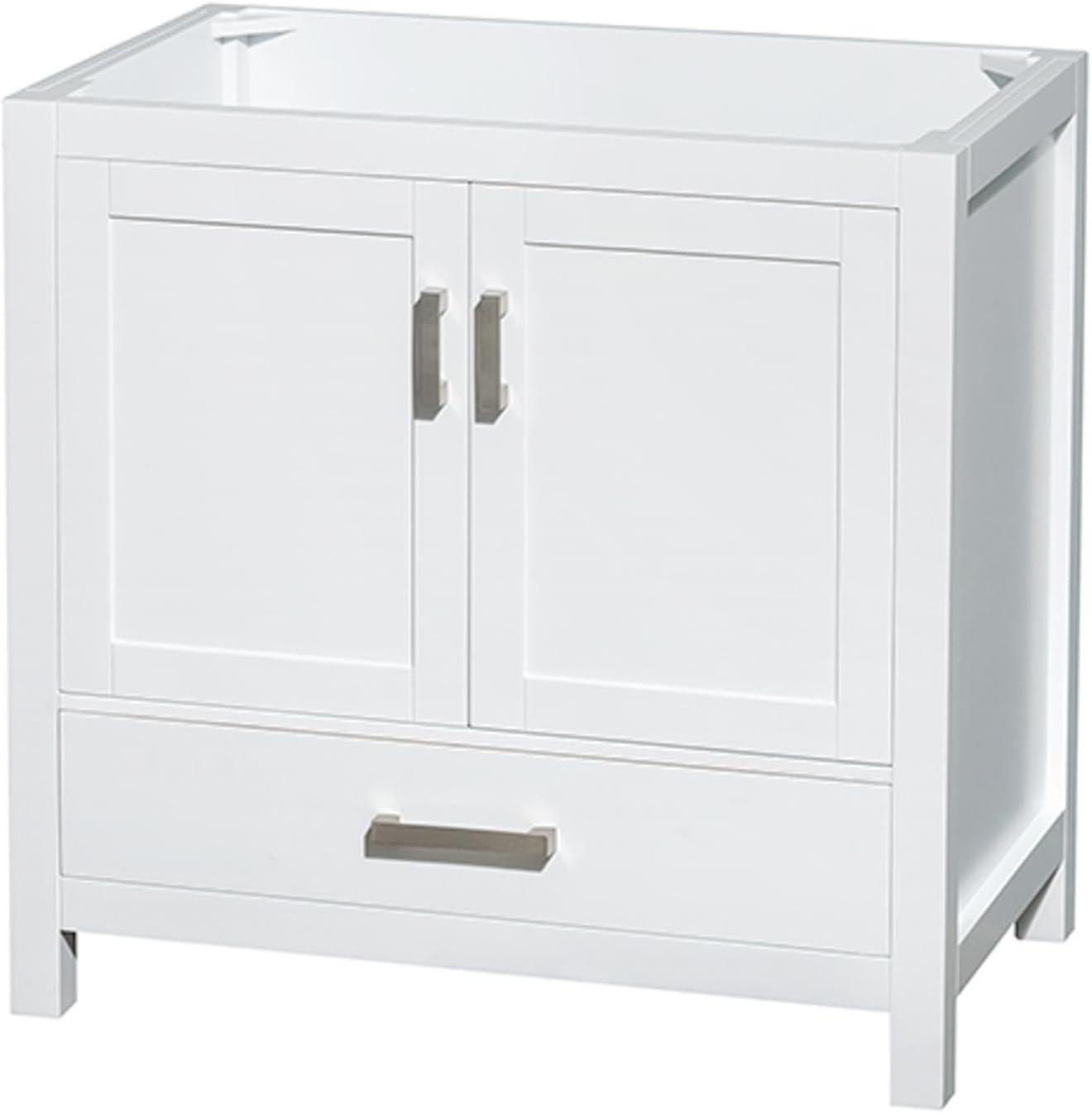 Wyndham Collection Sheffield 35" Freestanding Single Vanity Base Only