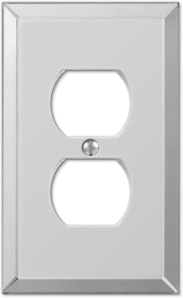 Amerelle No Subject 1 - Gang Duplex Outlet Standard Wall Plate