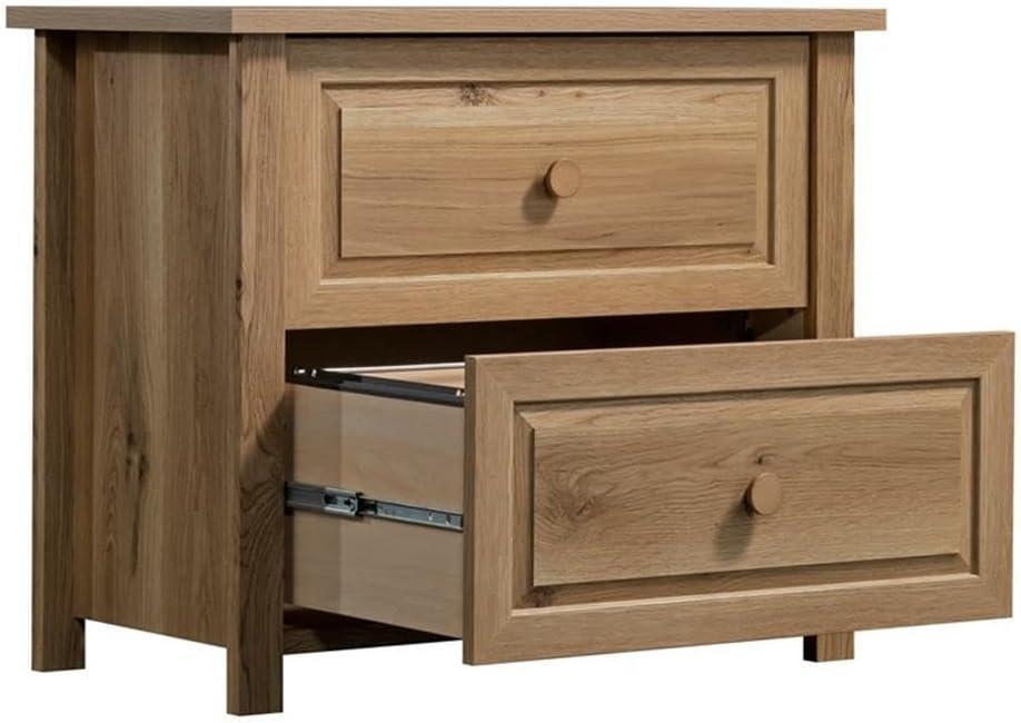 Sauder Hillmont Farm 2-Drawer Engineered Wood Lateral File in Timber Oak