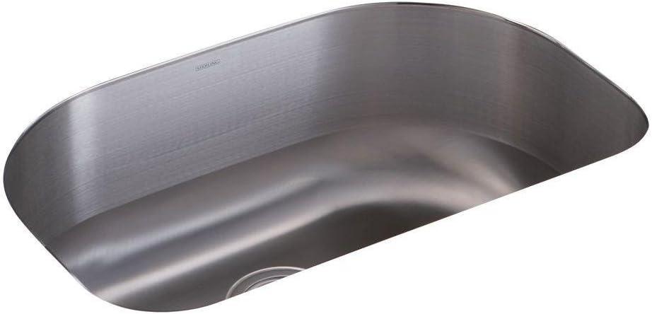 Cinch 26.4'' L Undermount Single Bowl Stainless Steel Kitchen Sink