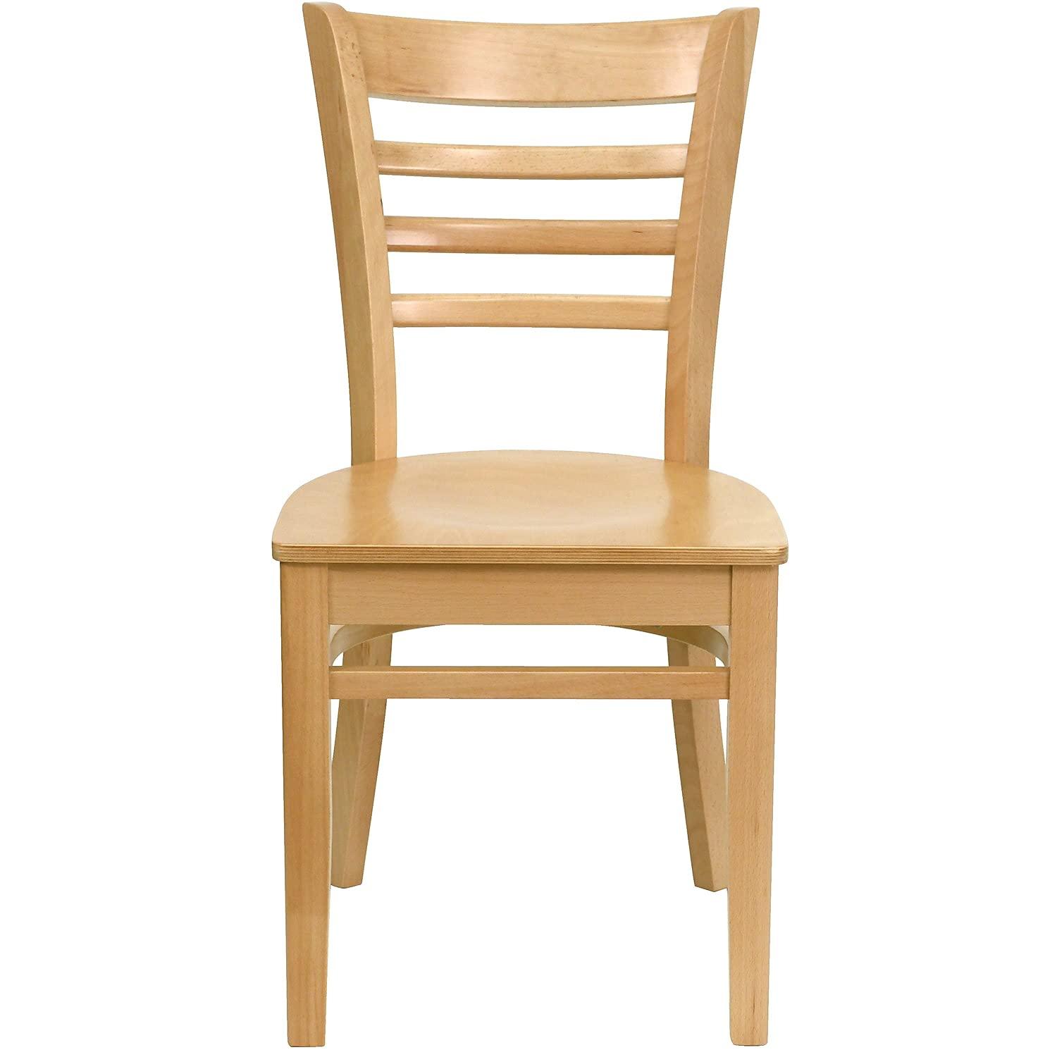 Red Barrel Studio® Ladder Back Wooden Restaurant Chair