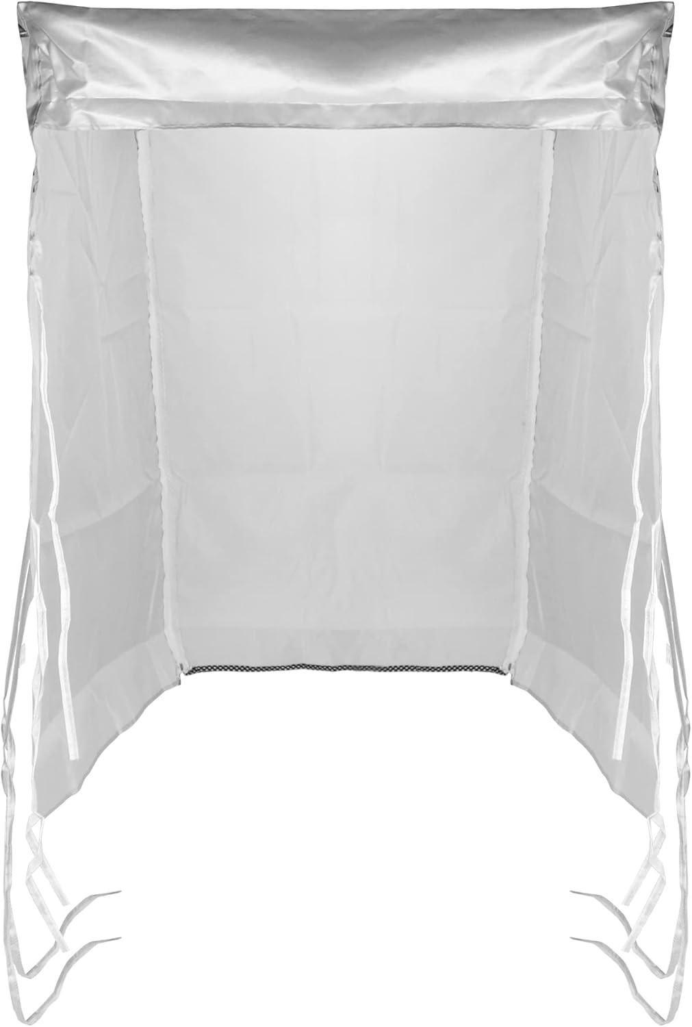 QWORK Washer and Dryer Covers, Heavy Duty Waterproof Washing Machine Cover for Most Top Load or Front Load Machine, Dustproof, All Weather Protection, 29" W x 28" D x 43" H