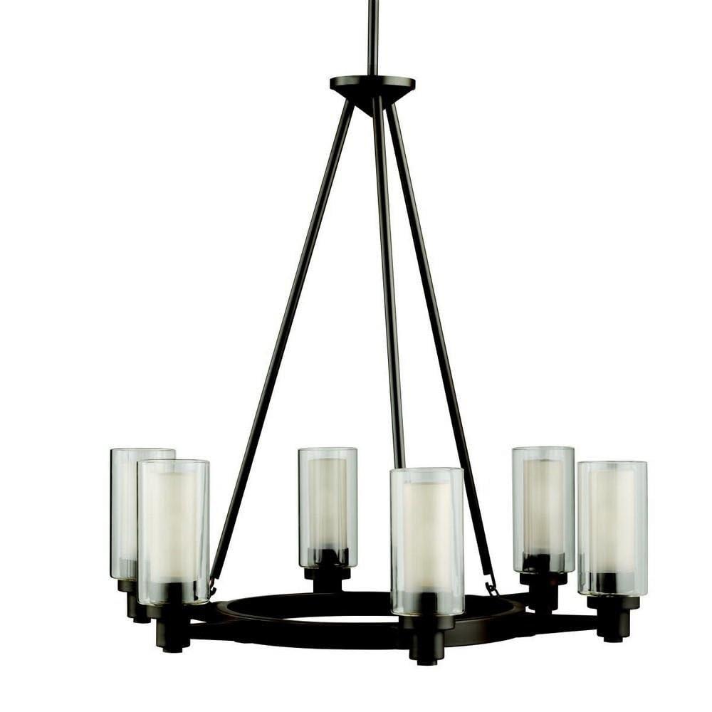 Kichler Lighting Circolo 6 - Light Chandelier in  Olde Bronze