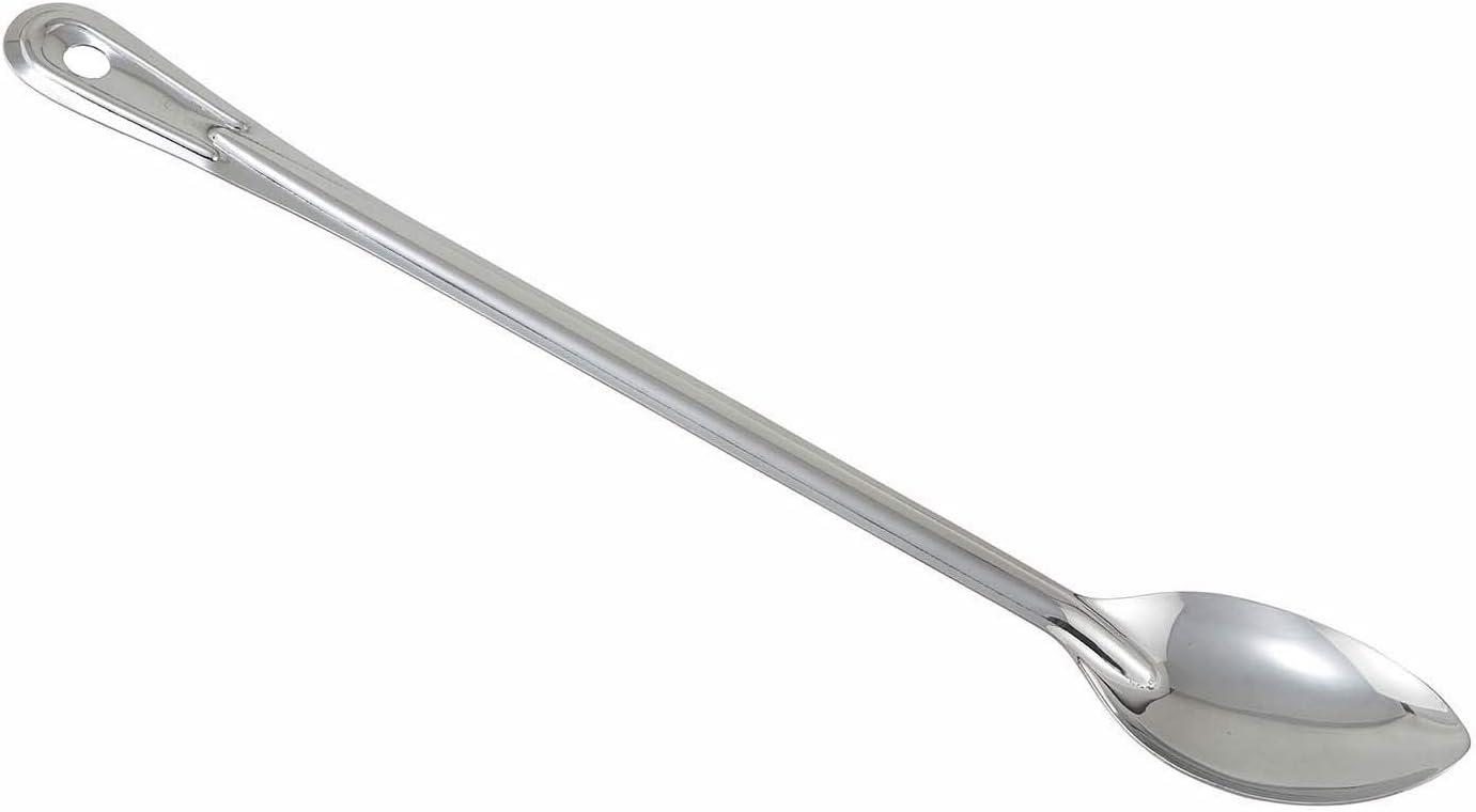 21-Inch Solid Stainless Steel Basting Spoon