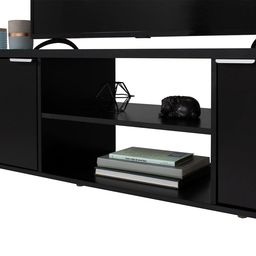Ebern Designs TV Stand Large Media Console with Cable Management for 65, 75 Inch Media Storage Gaming Living Room Entertainment Center Modern Wooden Television Cabinet & Reviews | Wayfair