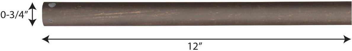 AirPro Collection 12 In. Ceiling Fan Downrod in Antique Bronze