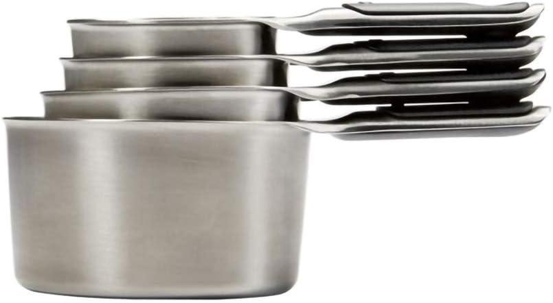 OXO ® Stainless Steel Magnetic Measuring Cups, Set of 4