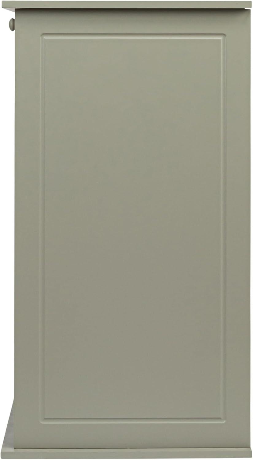 Household Essentials Tilt-out Cabinet Laundry Sorter with Shutter Front