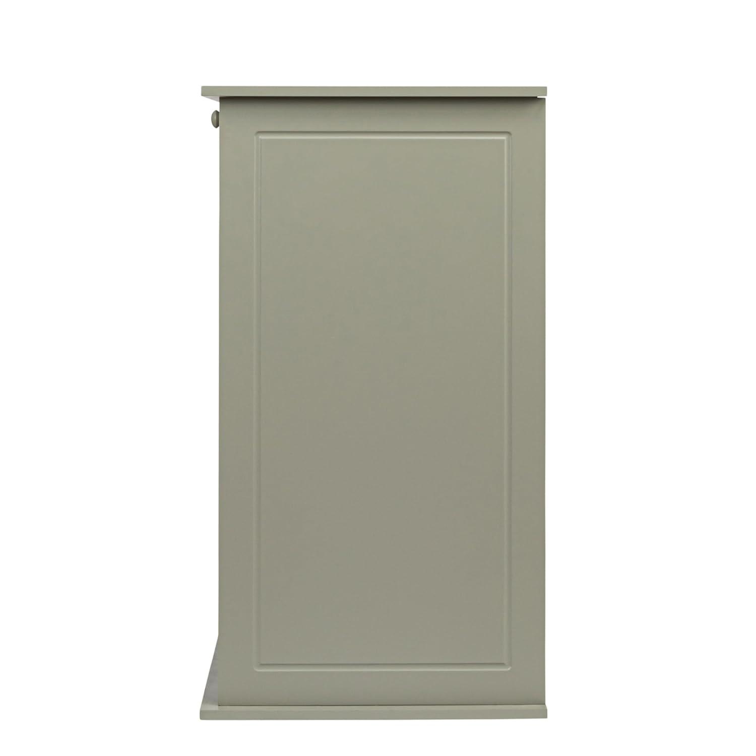 Household Essentials Tilt-out Cabinet Laundry Sorter with Shutter Front