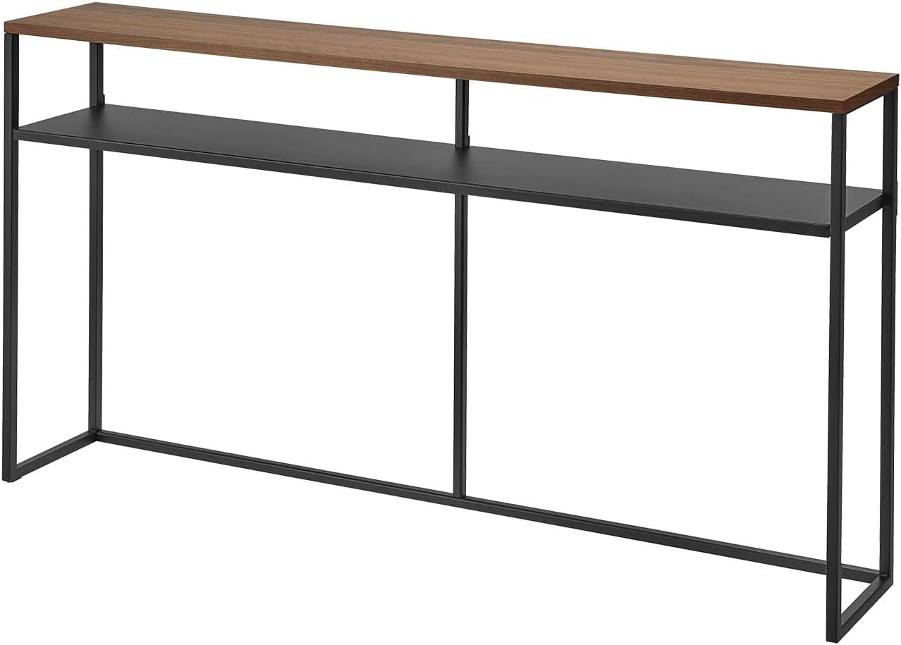 Yamazaki Home Long Console Table - Two Styles, Steel, Open, Holds 11 Lbs