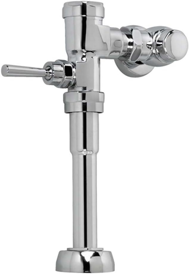 American Standard Manual Piston-Type Urinal Flush Valve for 1-1/4" Top Spud 1.0 GPF in Polished Chrome