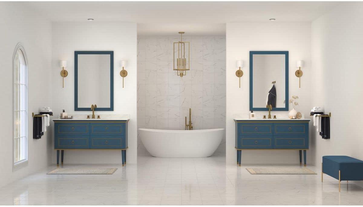 Elara Collection White Linen Accessory Drum Shade