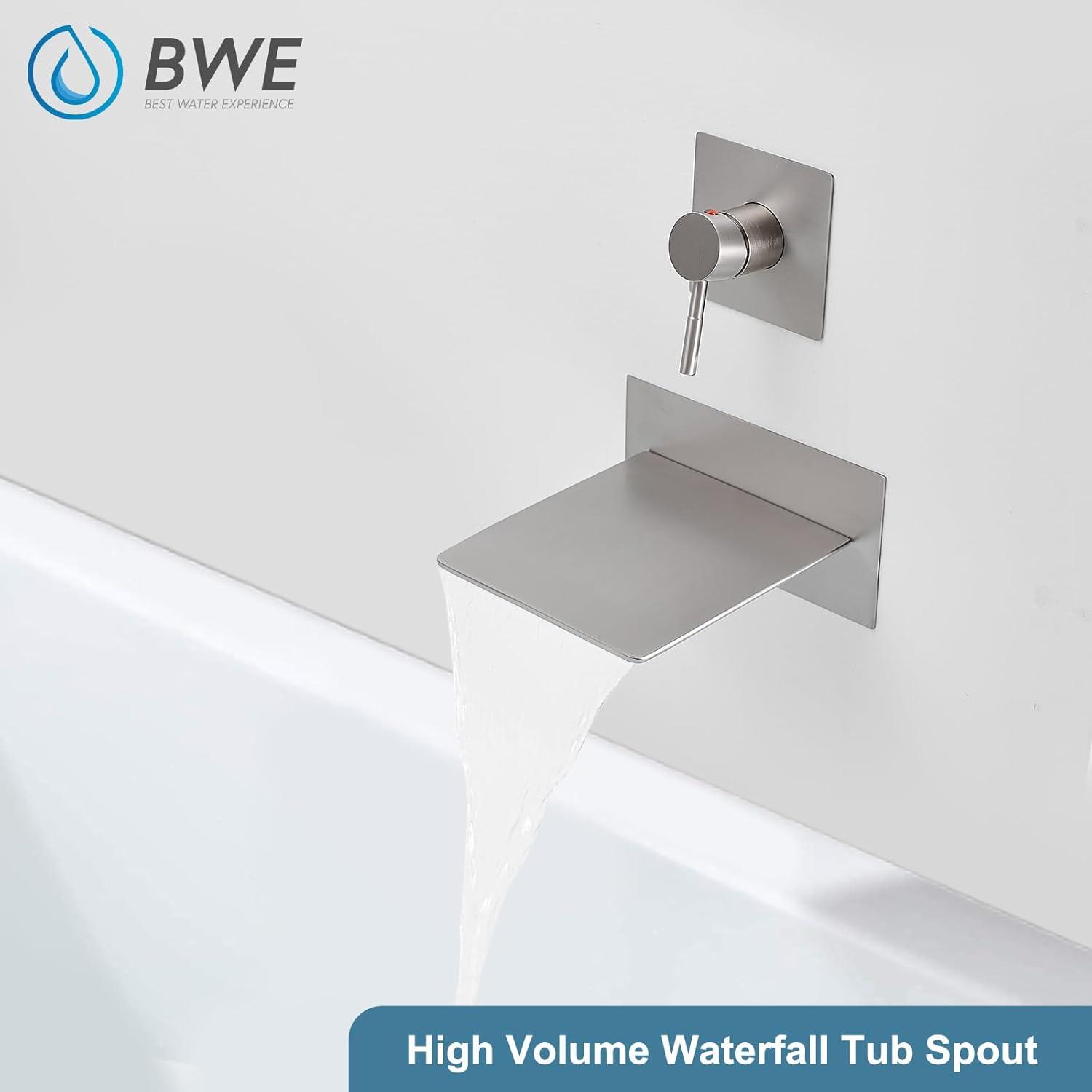 VIBRANTBATH Wall Waterfall Faucet B-93008-BG