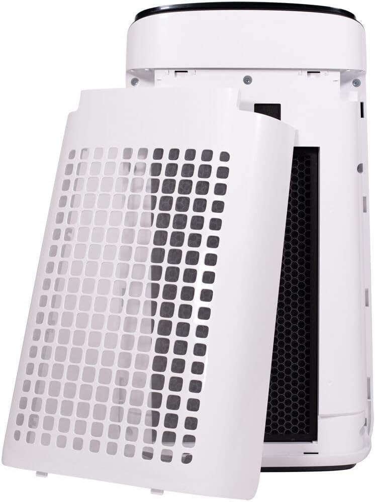 White Smart HEPA Air Purifier with Alexa Compatibility