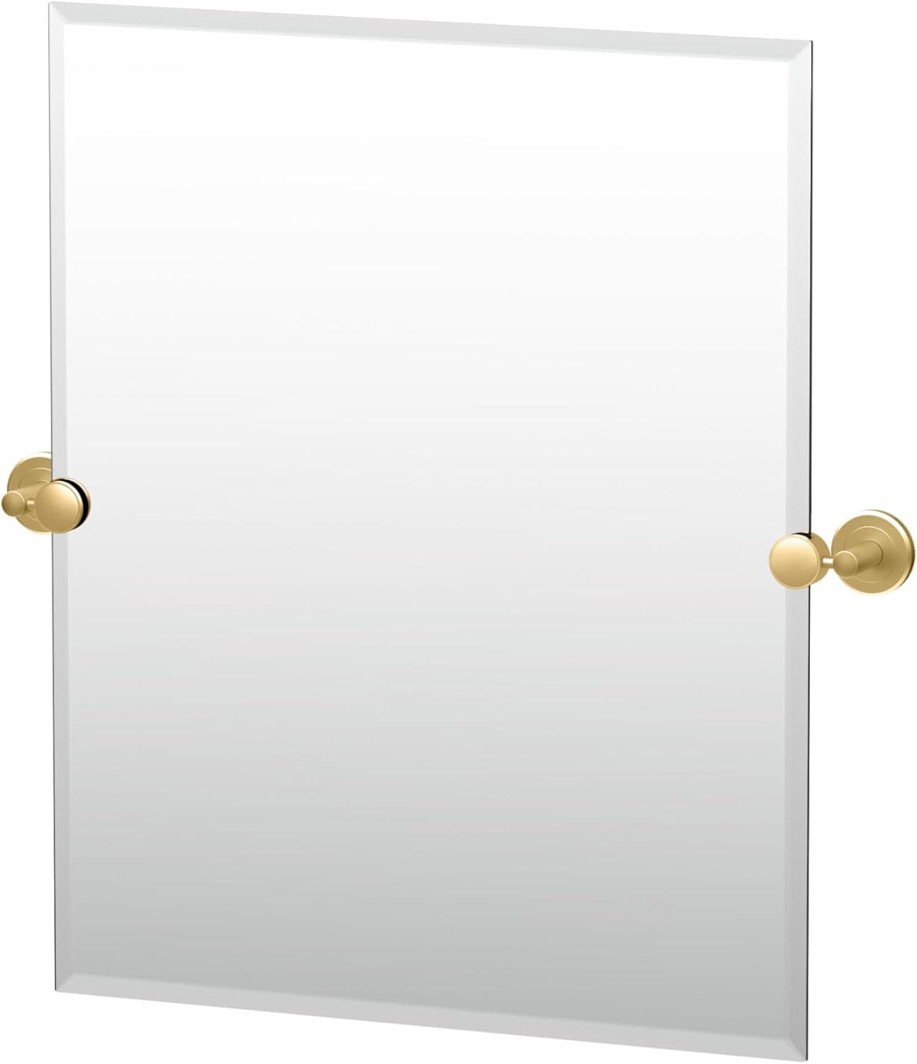 Latitude II Frameless Beveled Rectangle | Bathroom Vanity Wall Mirror