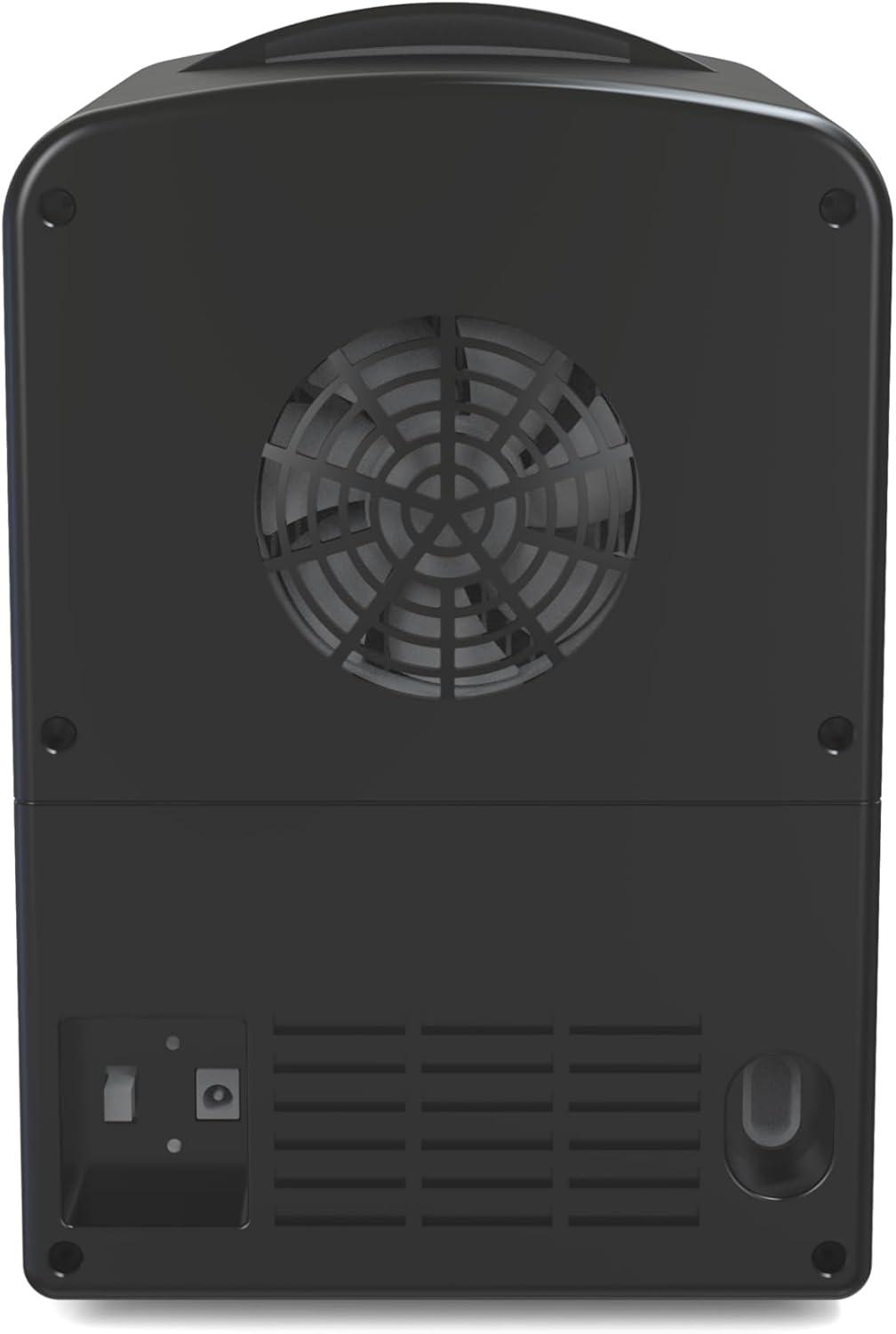 Frigidaire, 6 Can/4L Mini Personal Retro Fridge Cooler, EFMIS229, Black