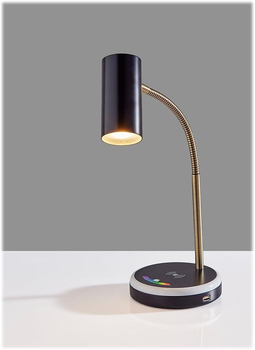 Shayne LED Wireless Charging Desk Lamp