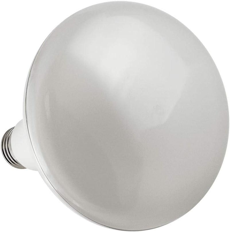 Euri Lighting White Dimmable BR40 LED Flood Light Bulb