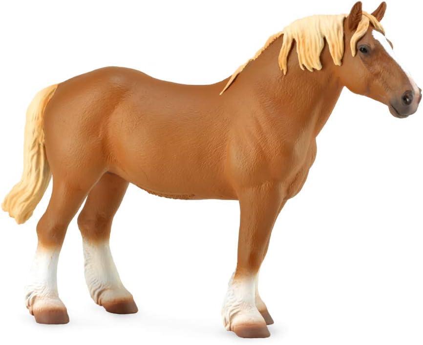 Breyer Collecta playfigure Belgian Draft Horse 18 cm Brown