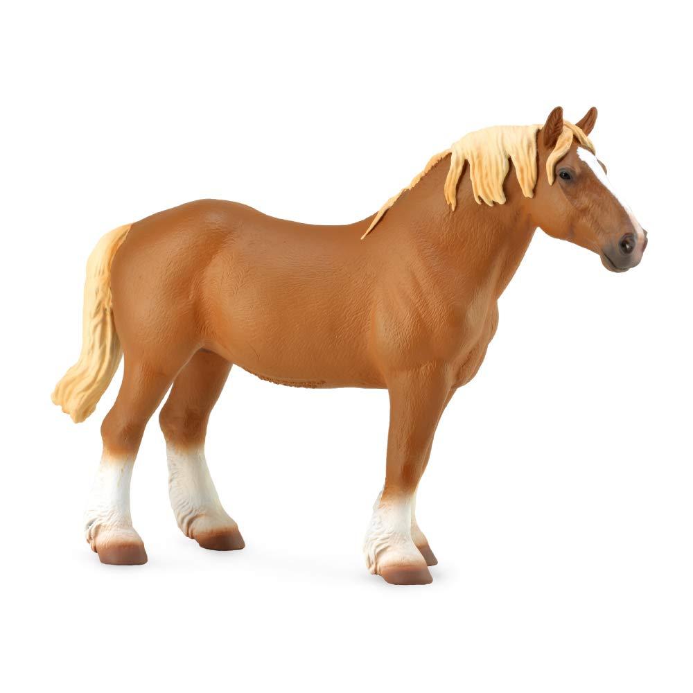 Breyer Collecta playfigure Belgian Draft Horse 18 cm Brown