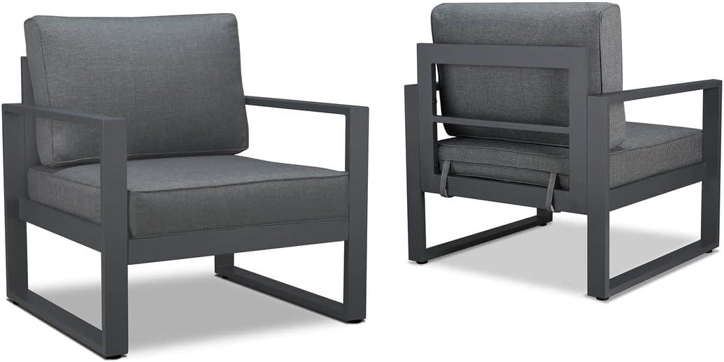 Real Flame BALTIC Patio Chair (Set of 2)