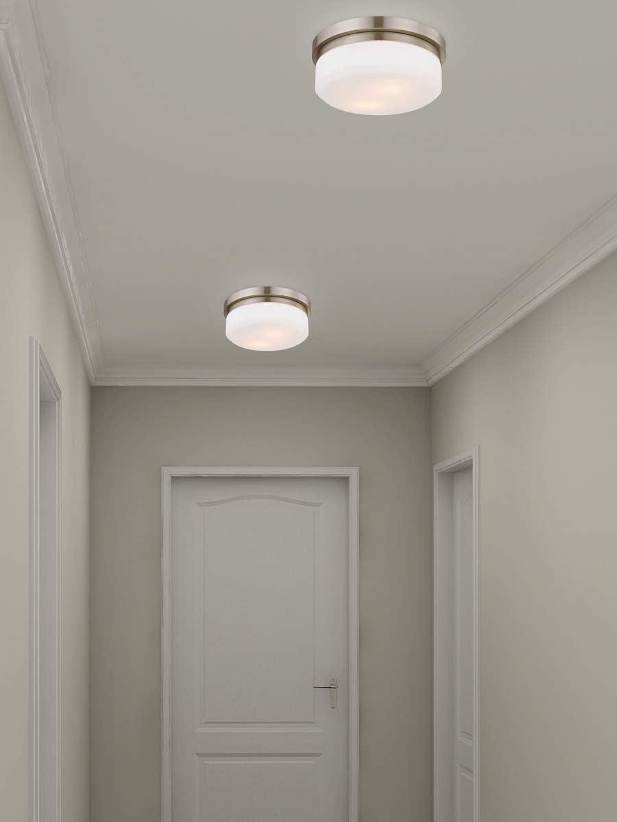 Livex Lighting Stratus 2 - Light Flush Mount in  Brushed Nickel