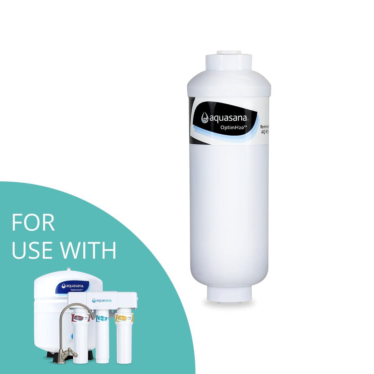 Aquasana Remineralizer Replacement for OptimH2O RO Water Filter - AQ-RO3-RM