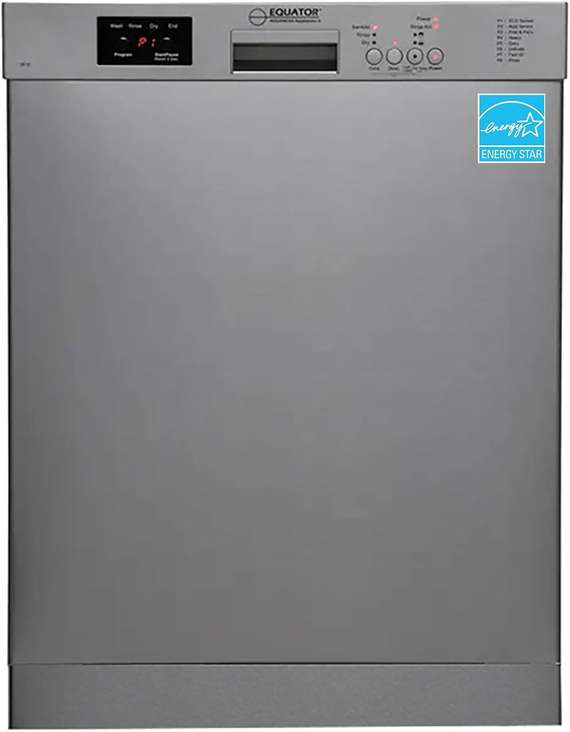 Equator Europe 24" Built in 14 place Dishwasher in Stainless