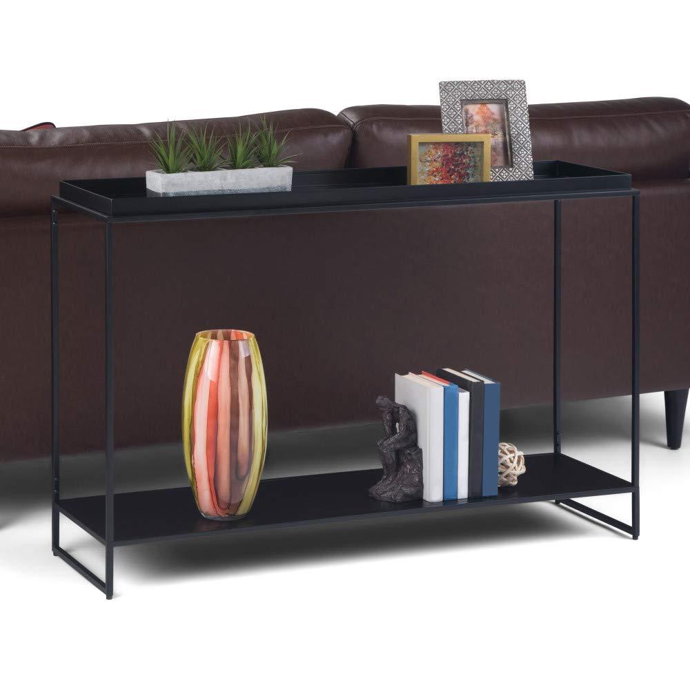 36" Darren Solid Wood Desk Warm Walnut - WyndenHall: Compact, Space-Saving Design with Storage