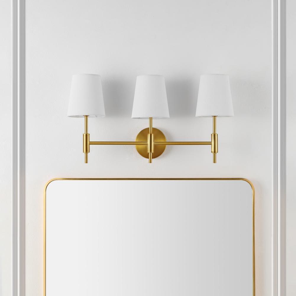 Darya 3 Light 24" Wall Sconce - SCN4119 - Brass - Safavieh