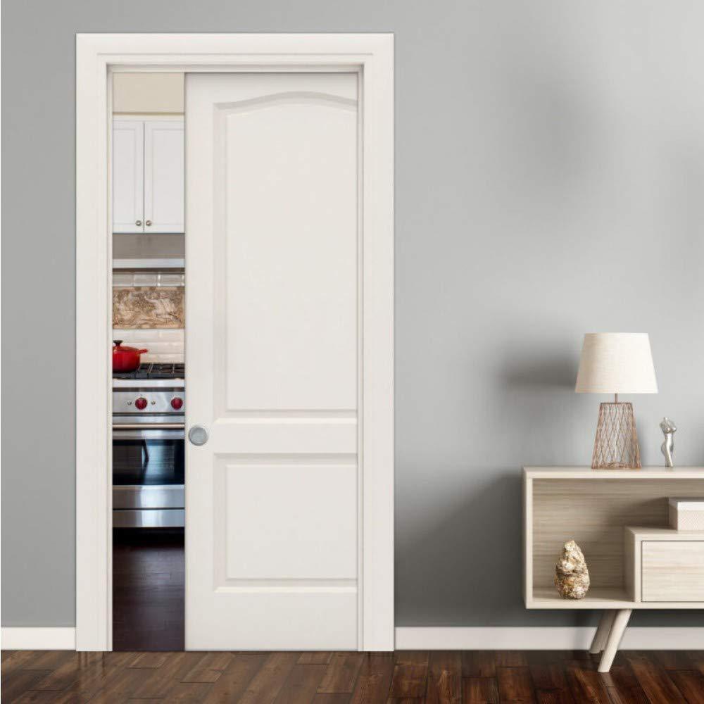 ROCKET 30-in x 80-in Steel Pocket Door Frame with Frame and hardware