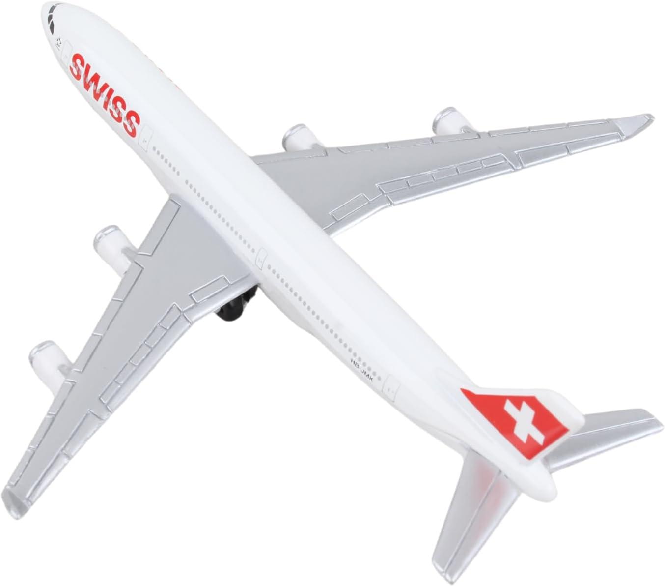Swiss International Airliner Toy Airplane Diecast with Plastic Parts