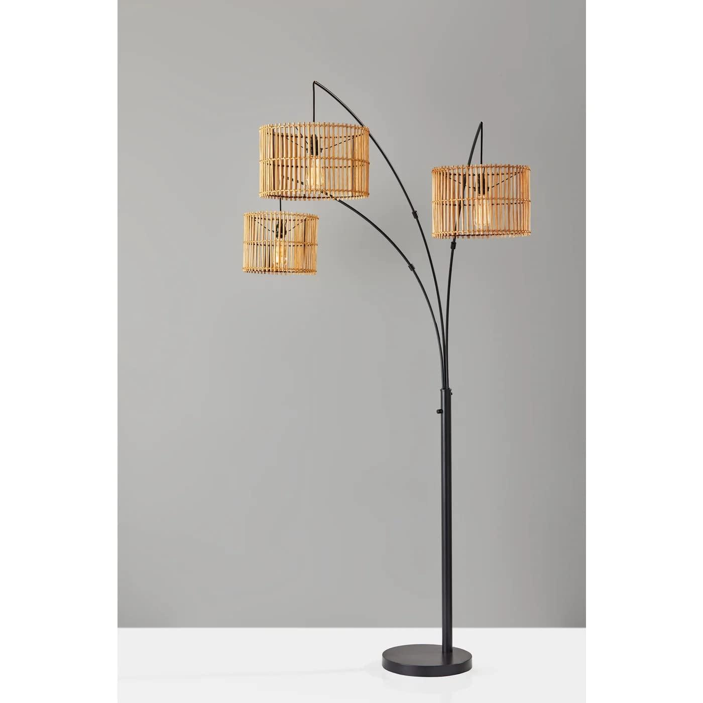 Elsbeth Metal Arc Sectional Floor Lamp (82")