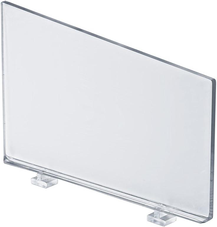 Azar 6.75-inch Clear Acrylic Divider 55DIV
