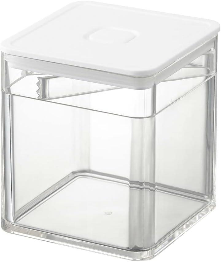 Tower Yamazaki Home Airtight Food Storage Container With Lid Square Spice Or Vegetable Holder