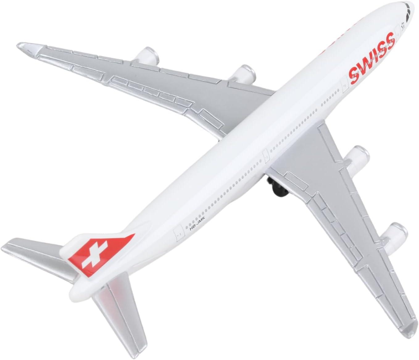 Swiss International Airliner Toy Airplane Diecast with Plastic Parts
