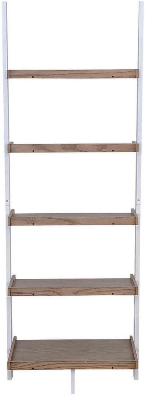 Convenience Concepts American Heritage Bookshelf Ladder, Driftwood/White