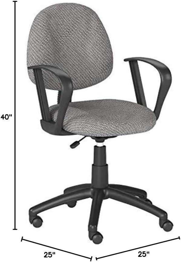 Deluxe Posture Chair with Loop Arms - Boss Office Products