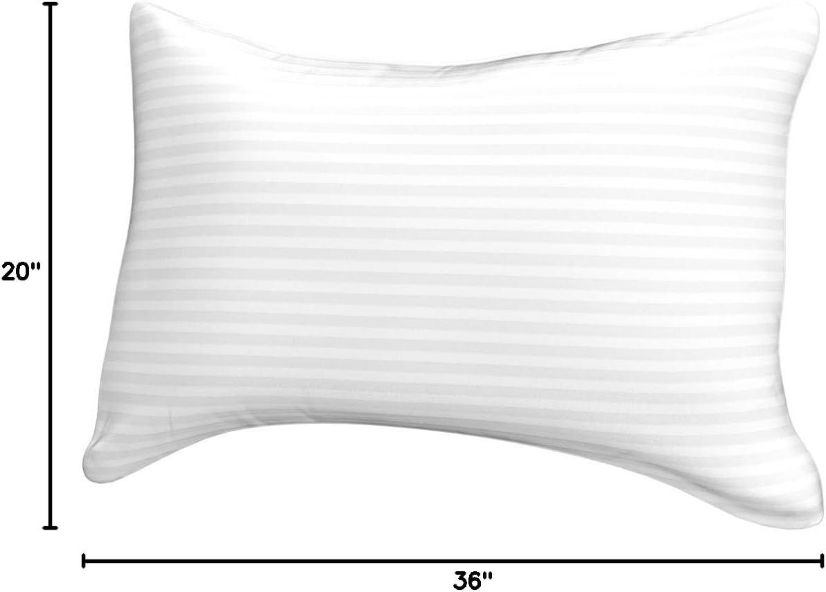 Beckham Hotel Collection Luxury Down Alternative Pillows for Sleeping, King, 2 Pack