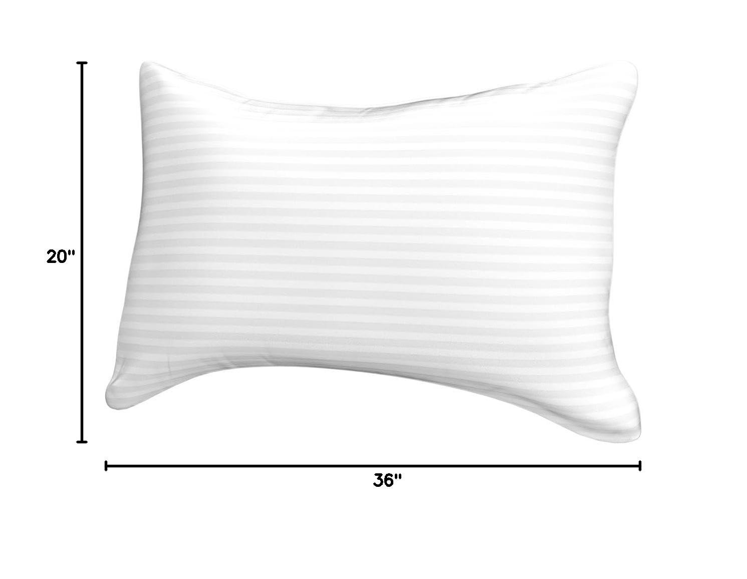 Beckham Hotel Collection Luxury Down Alternative Pillows for Sleeping, King, 2 Pack