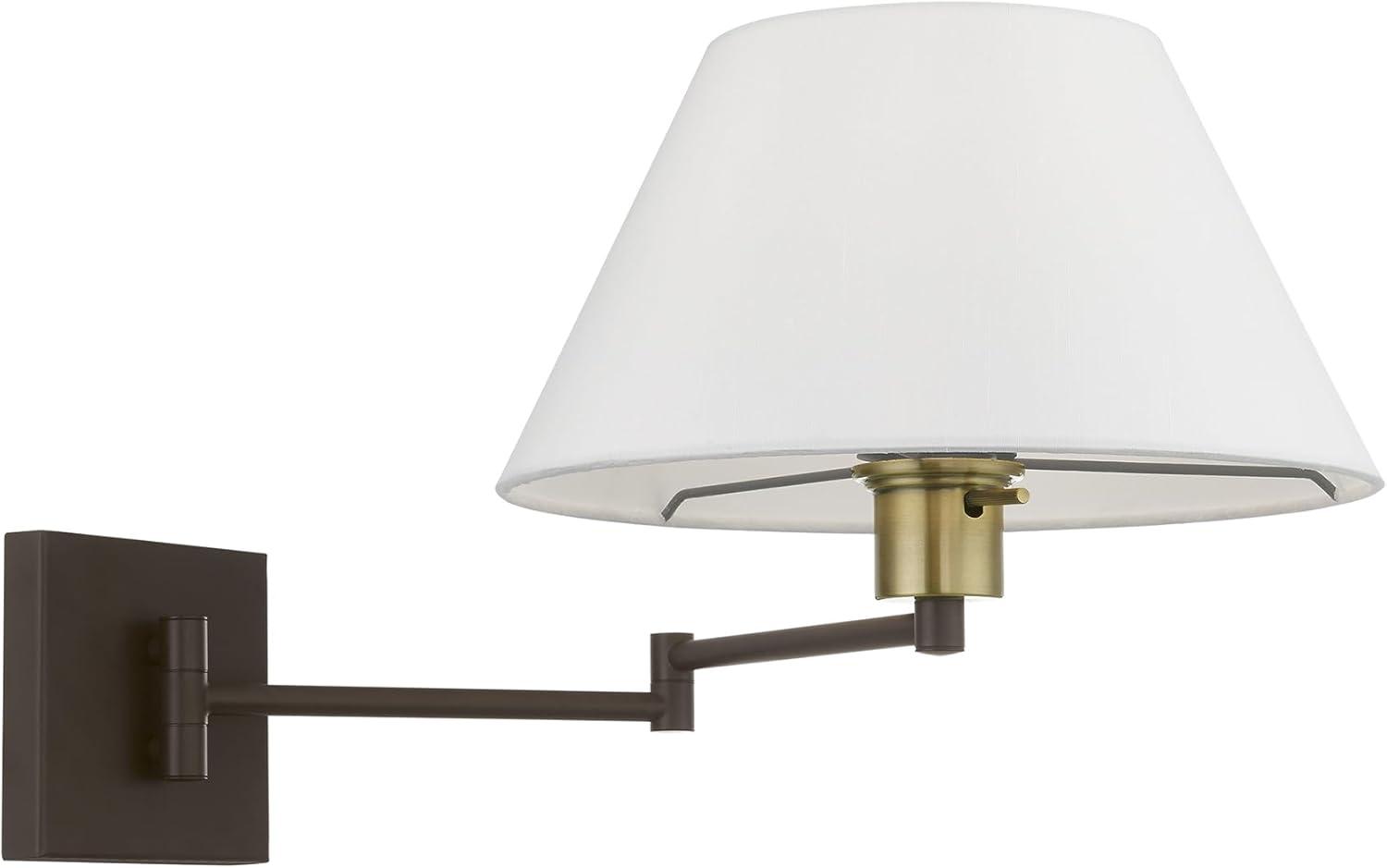 Livex Lighting 1 - Light Wall Light in  Bronze/Antique Brass