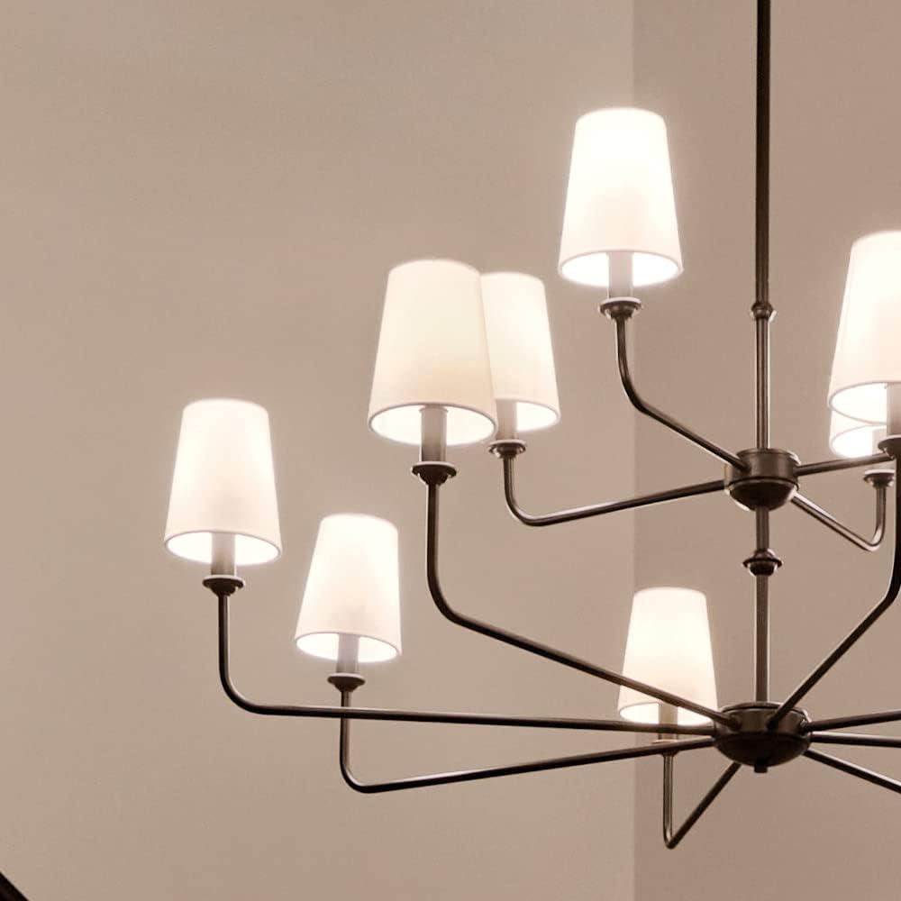 12 - Light Dimmable Classic / Traditional Chandelier